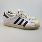 Youth / Men's ADIDAS 'Superstar 80's' Sz 4 US Shoes White GCn | 3+ Extra 10% Off