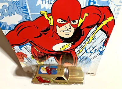 Hot Wheels ~ THE FLASH ~ '70 Chevelle SS Wagon ~ DC COMICS ORIGINALES ~ 1:64 ~ Nuevo Foto 1 de 4