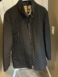 Men’s Xl Dana Buchman Leather Trim Jacket - Picture 1 of 5