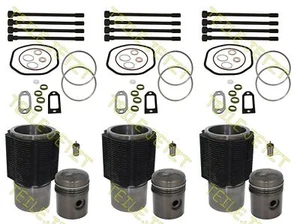 3 x ZYLINDERSATZ DICHTSATZ DÜSE KOLBEN SCHRAUBE FÜR DEUTZ FL812 FL 812 05er - Bild 1 von 1