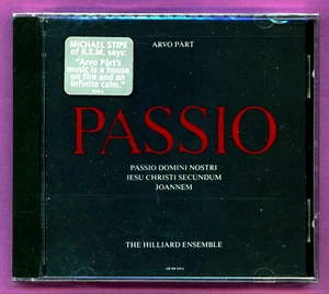 Arvo Part - Passio - Hilliard Ensemble - 71 Minutes - 1988 ECM NEW CD - Picture 1 of 2