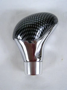 APC Silver Black Gray Shift Knob Natural Fit 604015 Universal - Picture 1 of 7