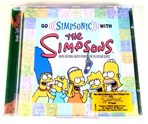 THE SIMPSONS go simpsonic original movie soundtrack album CD W/Hype Sticker - Picture 1 of 3