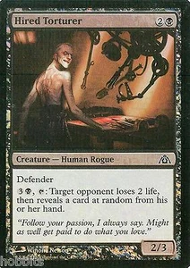 MTG - Dragon's Maze - Hired Torturer - 2X - Foil - NM - Picture 1 of 1