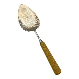 Vintage Lander Frary & Clark Celluloid Handle Cake Server - Picture 1 of 7