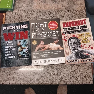 FIGHT TO WIN, KNOCKOUT SUCKER PUNCHING, FIGHT LIKE A PHYSICIST, PALADIN PRESS - Picture 1 of 4