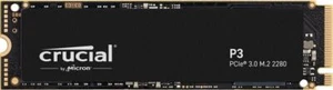 Disque SSD Crucial P3 4 To M.2 NVME PCIe 3,0 x4 CT4000P3SSD8 - Photo 1/1