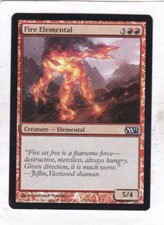 Magic: MTG: M2013: Foil: Fire Elemental
