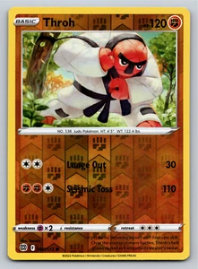 Throh 080/172 Reverse Holo Brilliant Stars Pokemon Card - NM - Imagen 1 de 2
