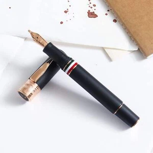 Gioia Partenope Black Sand Rose Gold Fountain Pen - Picture 1 of 7