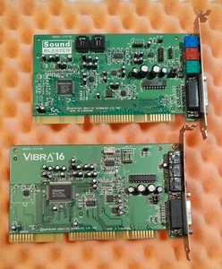 Lote de 16 tarjetas ISA Creative Sound Blaster Vibra CT4180 + CT4170 de colección - Imagen 1 de 3