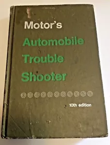 Motor's Automobile Trouble Shooter: Enlarged 10th Edition 1972 - Imagen 1 de 4
