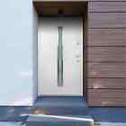 Aluminium Front Door Security Entrance Door House Entry Door with Key vidaXL