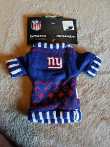 New Knit Official Licensed NFL New York Giants Ornament - Picture 1 of 4