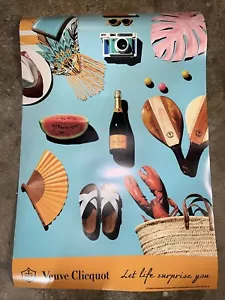 Veuve Clicquot “Summer Time” Poster. 24 By 36 Inch - Picture 1 of 3