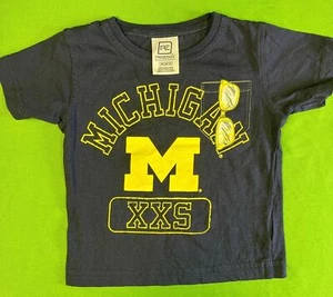 NCAA Michigan Wolverines Dark Blue T-Shirt 12 months - Imagen 1 de 4