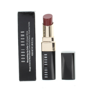 Bobbi Brown Red Lipstick Nourishing Lip Colour Oil-Infused Shine Claret - NEW
