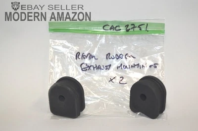 Montajes de escape de goma Jaguar XJS V12 CAC2751 PAR NUEVO STOCK ANTIGUO Foto 1 de 2