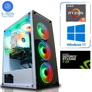 Gaming PC AMD Ryzen 5 8400F | 32GB DDR5 | 1TB M.2 SSD | 8GB RTX 5060 | Windows11 - Bild 1 von 13