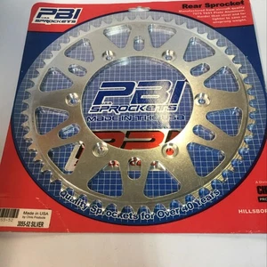 PBI 7075 T651 Plate Aluminum Rear 52T Sprocket Honda  - Picture 1 of 6