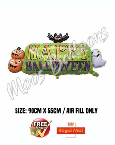 Happy Halloween Foil Balloons Halloween Party Decor - Picture 1 of 1