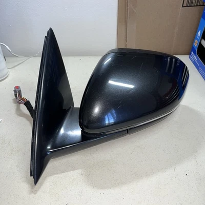 Espejo retrovisor lateral izquierdo Jaguar X351 XJ XJR 10-19 con punto ciego negro OEM Foto 1 de 4