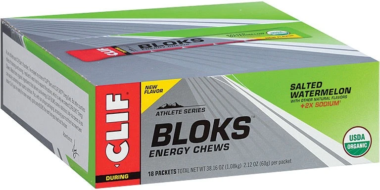 Clif Bar Clif Shot Bloks Clif Shot Blok Salted W.melon Energy Food Pack of 18 - Image 1 of 1
