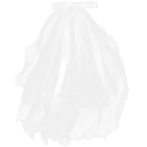 Kids Children Girl First Communion Veils Wedding Veil Veil Heardress Flower - Picture 1 of 10