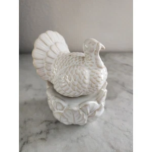 Salero y pimentero Pottery Barn Acción de Gracias Pavo Anidación, Mesa de otoño - Imagen 1 de 9