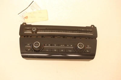 2011-2016 BMW 535I F10 DSAH RADIO MEDIA & CLIMATE TEMPERATURE CONTROL PANEL OEM - Image 1 of 4