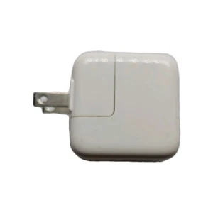 APPLE A1401 12W USB WALL CHARGER POWER ADAPTER - WHITE USED - Picture 1 of 4