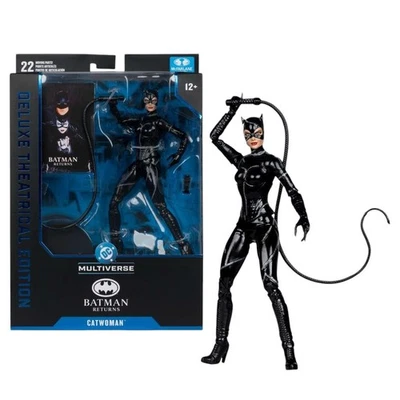 Batman Return Dc Theatrical Action Figura Catwoman 16 Cm Mcfarlane Toys - Immagine 1 di 2