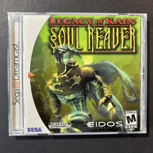 Legacy of Kain Soul Reaver Sega Dreamcast Completo con Tarjeta Reg Manual Probada - Imagen 1 de 5