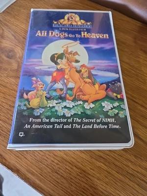 All Dogs Go to Heaven (VHS, 2000, Clam Shell Family Entertainment) - Image 1 of 2
