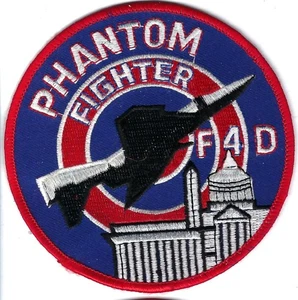 PATCH USAF 121ST TAC FIGHTER SQ TFS F-4D D.C. AIR NATIONAL GUARD FS-19 - Bild 1 von 1