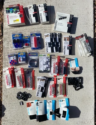 HUGE Lot of Velcro, Magnets, & Buckles Around 50 Items - Image 1 of 4