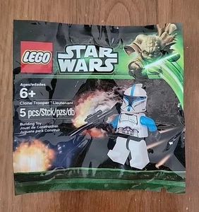 Lego Starwars Clone Trooper Lieutenant Minifigure 5001709 RARE FAST SHIP - Picture 1 of 2