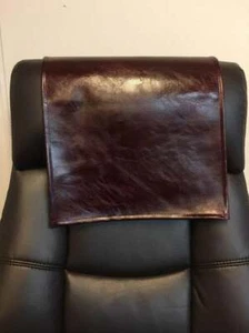 24x30"" BORGOÑA Ceniza Desgastada Sofá Cabeza Reposabrazos Muebles Protector Reclinable - Imagen 1 de 3