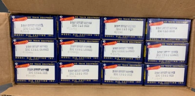 HO Roundhouse 765 CB&Q Hopper Case Assortment 12 Car Kits NIB HO4545 - Image 1 of 4