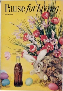 Ostern 1956 Frühling Coca Cola Pause for Living Magazin Frühling MCM Styling - Bild 1 von 4