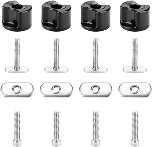 Accessori per montaggio pista/rotaia kayak, kit hardware kayak include convertibile - Foto 1 di 12