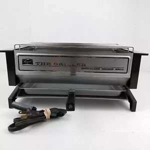 VTG Regal The Griller Smokeless Indoor Grill - Toaster Broiler 10X6 Open Grill - Picture 1 of 9