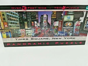 Rompecabezas panorámico Times Square Nueva York 36,25' x 11,25" nuevo en caja - Imagen 1 de 6