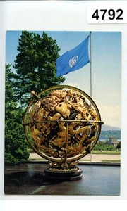 Geneva Palais des Nations Monument W. Wilson Foundation Postcard - Picture 1 of 2