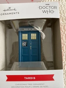 Doctor Who 13th Doctor Tardis Christmas Tree Hanging Ornament - Picture 1 of 7
