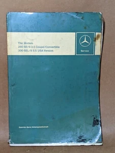 Mercedes Benz 280SE 300SEL 3.5L Engine Service Repair Manual - Picture 1 of 10