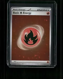 SV01: Scarlet & Violet Base Set #002 Basic Fire Energy (Cosmos Holo) - Picture 1 of 2