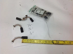 (12) Kirkwood Carbon #443 Motor Brush Replacement 7/8 x 3/8 x 1/4" NEW IN BAG - Picture 1 of 5