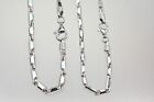 Silver Rugged Link Sterling Silver Italian Chain Extreme Heavy Wt Stamped