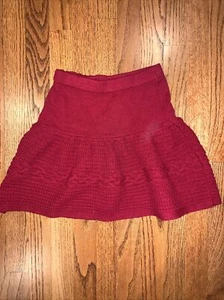 Gymboree NWT Sz 8 Alpine Sweetie Red Cable Sweater Skirt - Picture 1 of 3